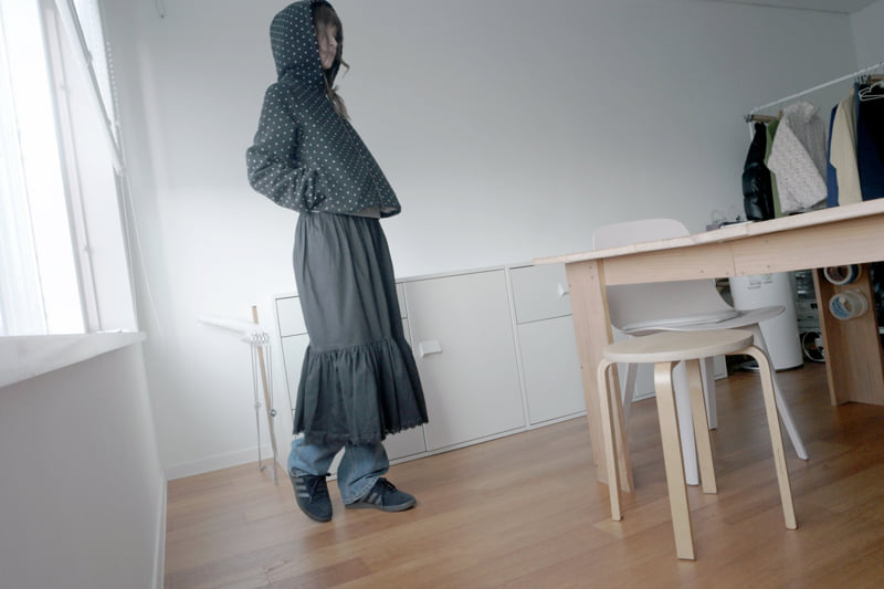 Enten - Korean Women Fashion - #womensfashion - Rotu Hood Zip-Up - 5