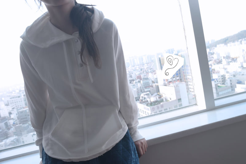 Enten - Korean Women Fashion - #womensfashion - Urban Hood Tee - 10