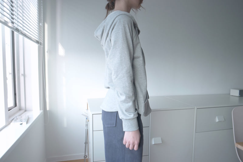 Enten - Korean Women Fashion - #womensfashion - Urban Hood Tee - 2