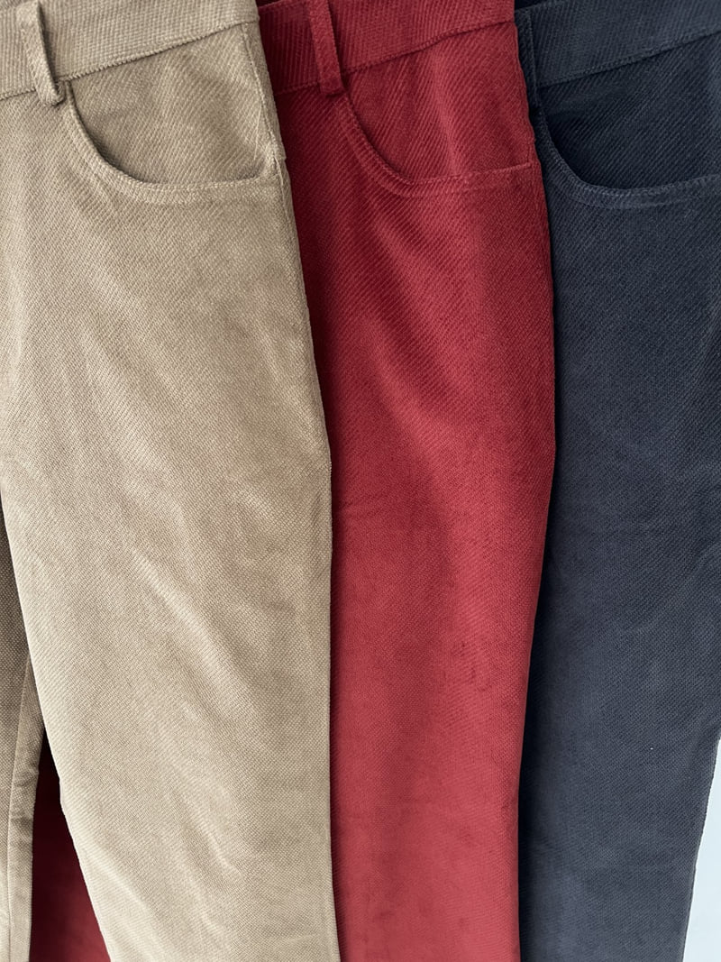 Enten - Korean Women Fashion - #womensfashion - Corduroy Pants - 12