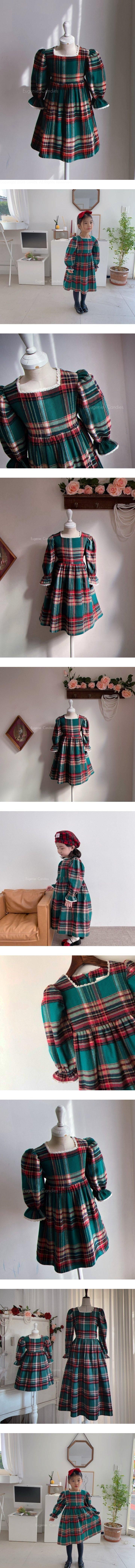 Eugenie Candies - Korean Children Fashion - #childrensboutique - Eu Green One-piece