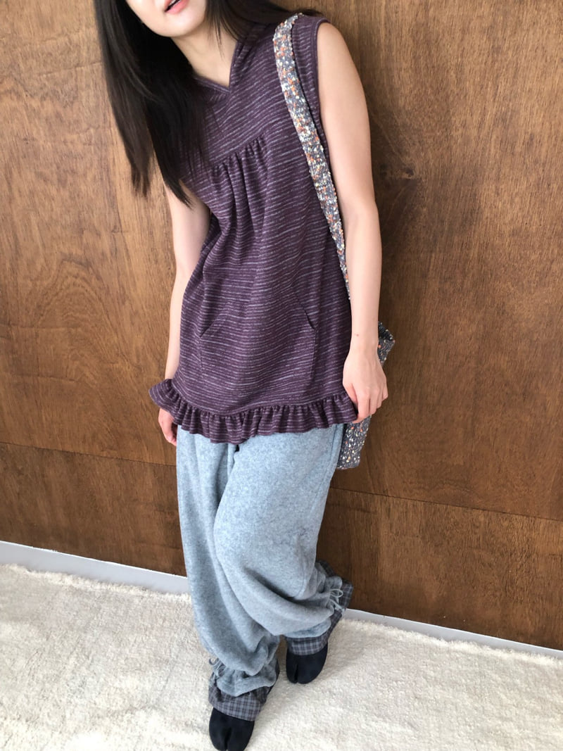 Flash - Korean Women Fashion - #momslook - Kangaroo Fleece Hoodie - 7
