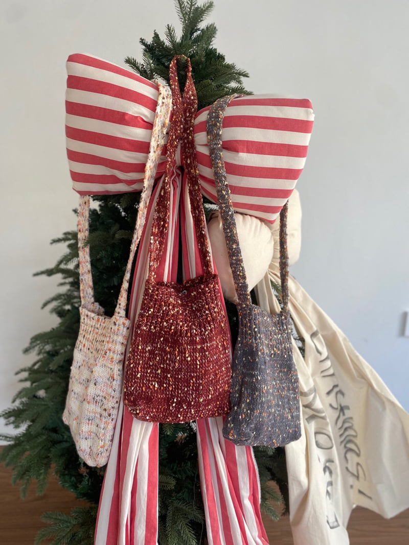 Flash - Korean Women Fashion - #momslook - Cozy Knit Bag - 2