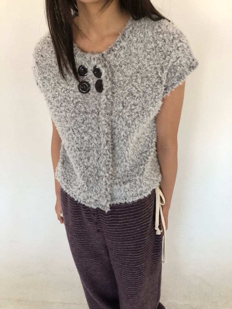 Flash - Korean Women Fashion - #womensfashion - Double Vest Cardigan - 4