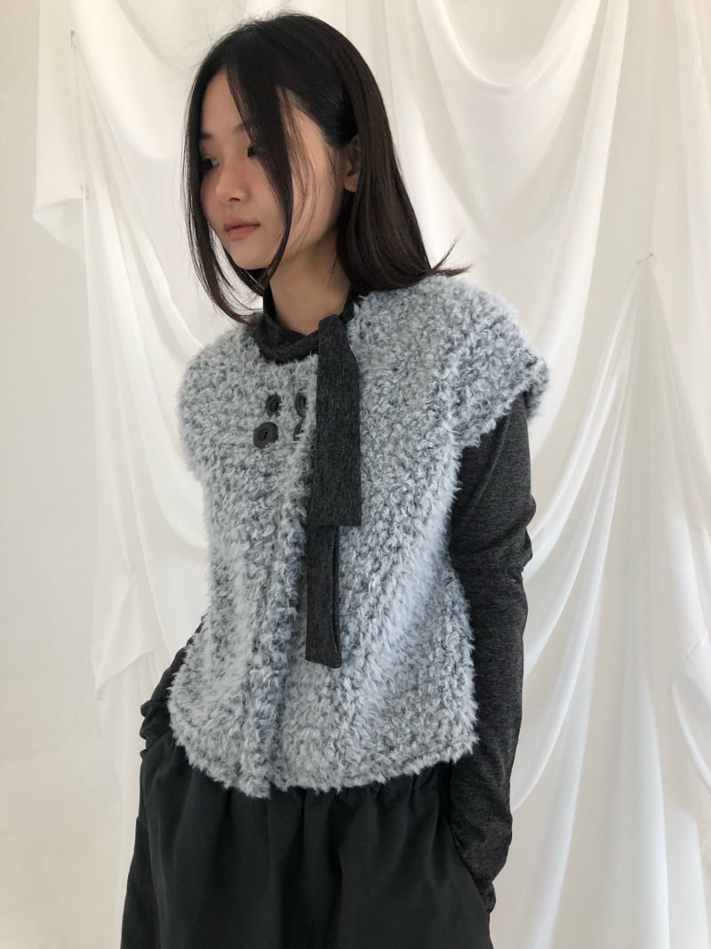 Flash - Korean Women Fashion - #momslook - Double Vest Cardigan - 8
