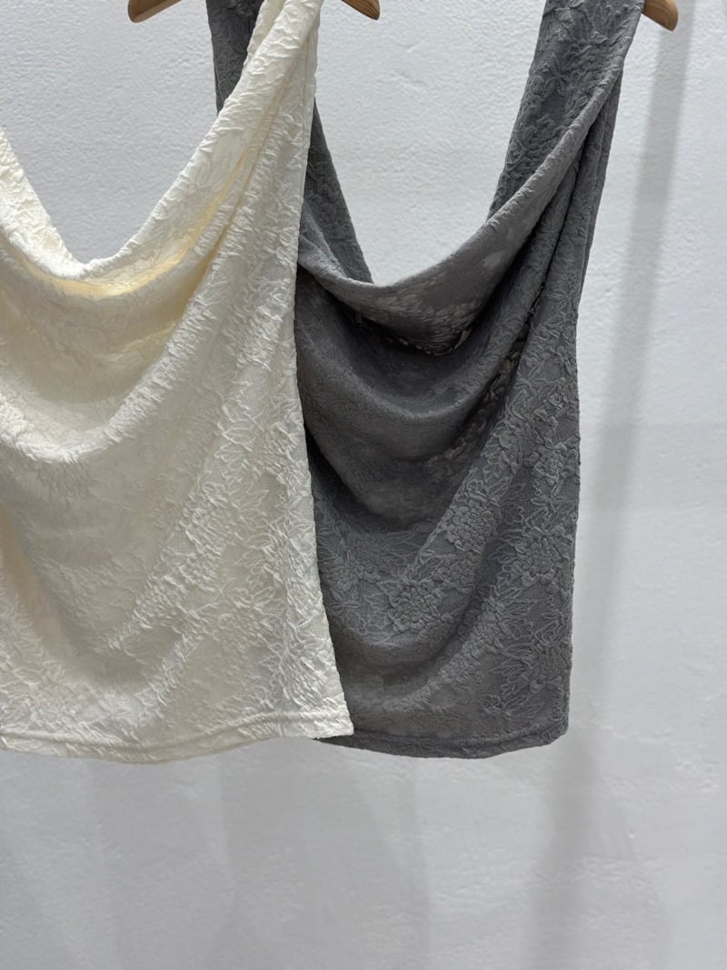 Flash - Korean Women Fashion - #momslook - Lace Halter Top - 3