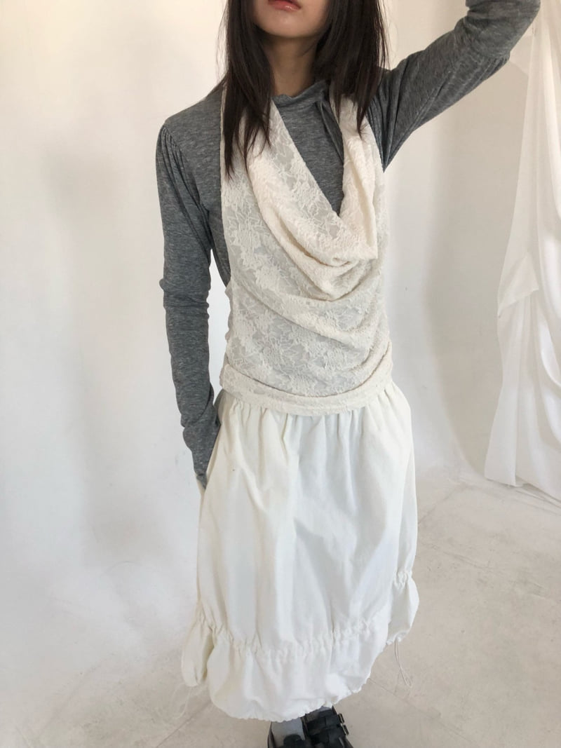 Flash - Korean Women Fashion - #momslook - Lace Halter Top - 5