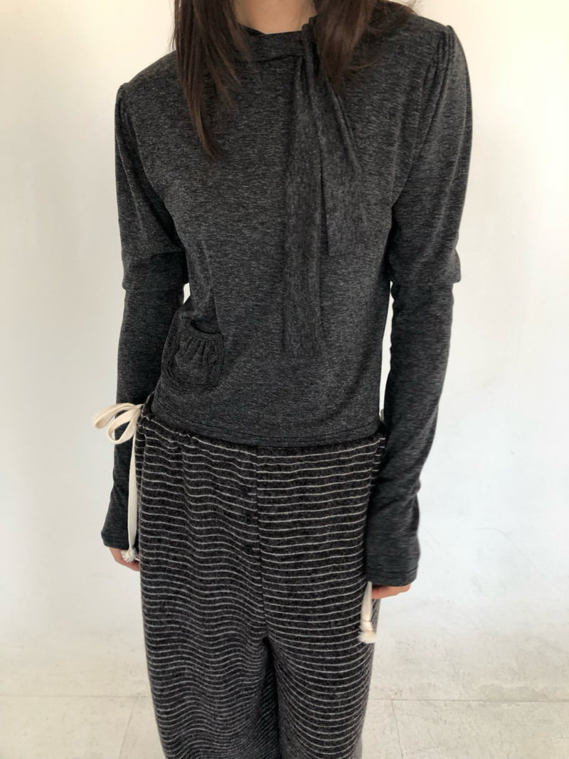 Flash - Korean Women Fashion - #momslook - Sweet Puff Tee - 10