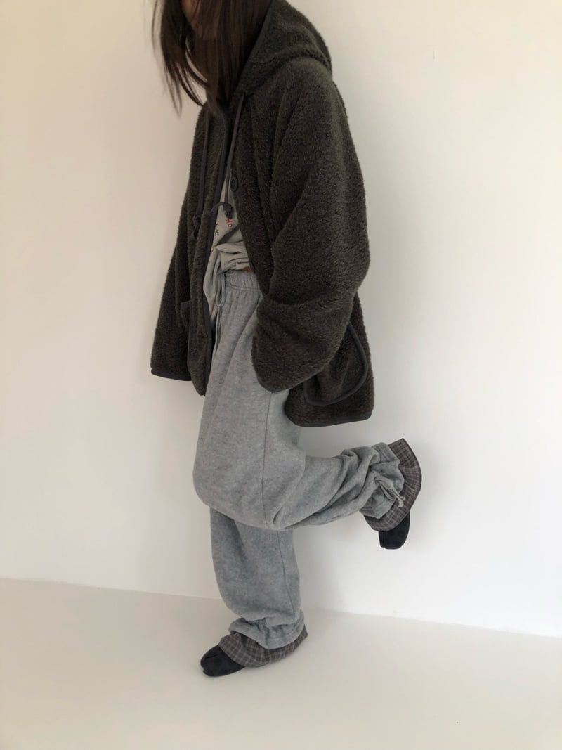 Flash - Korean Women Fashion - #womensfashion - Check Point Popo Pants - 5