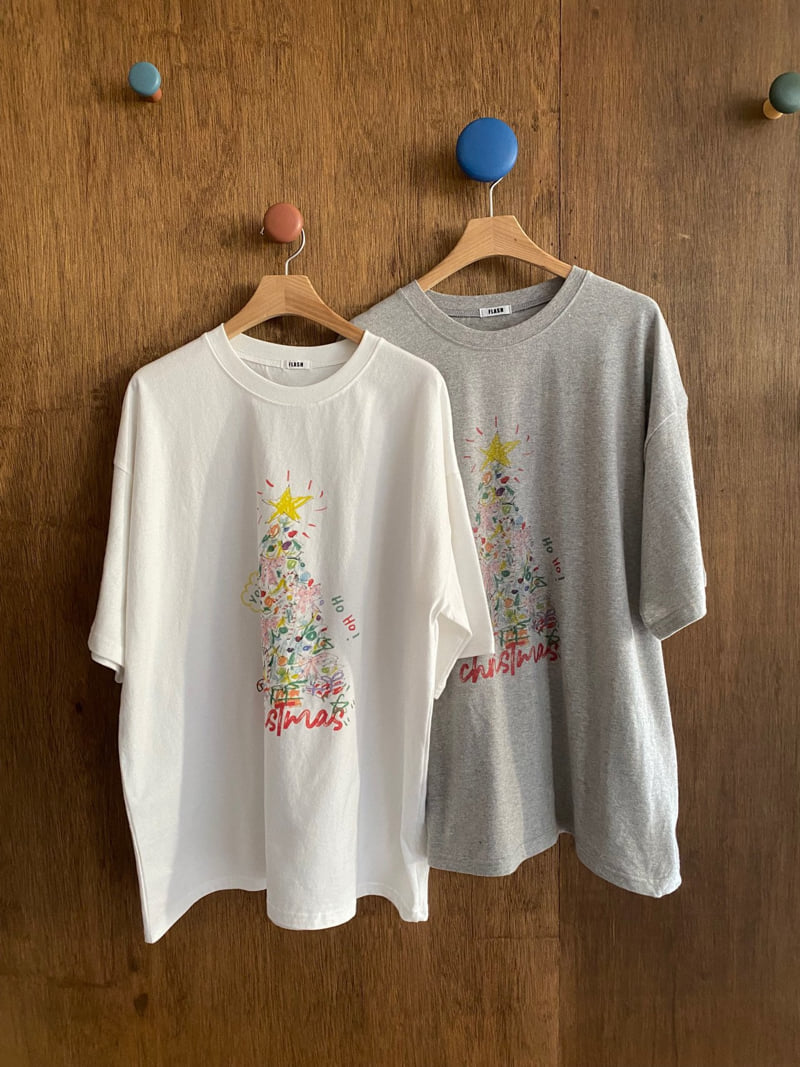 Flash - Korean Women Fashion - #womensfashion - Tree Fleece Tee