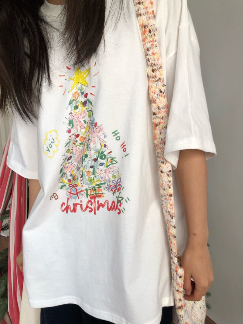 Flash - Korean Women Fashion - #womensfashion - Tree Fleece Tee - 3