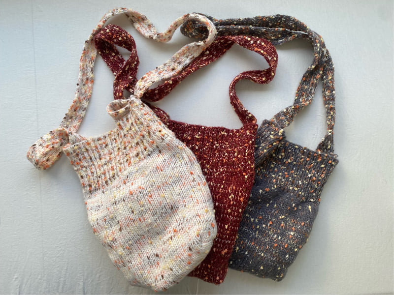Flash - Korean Women Fashion - #womensfashion - Cozy Knit Bag - 3