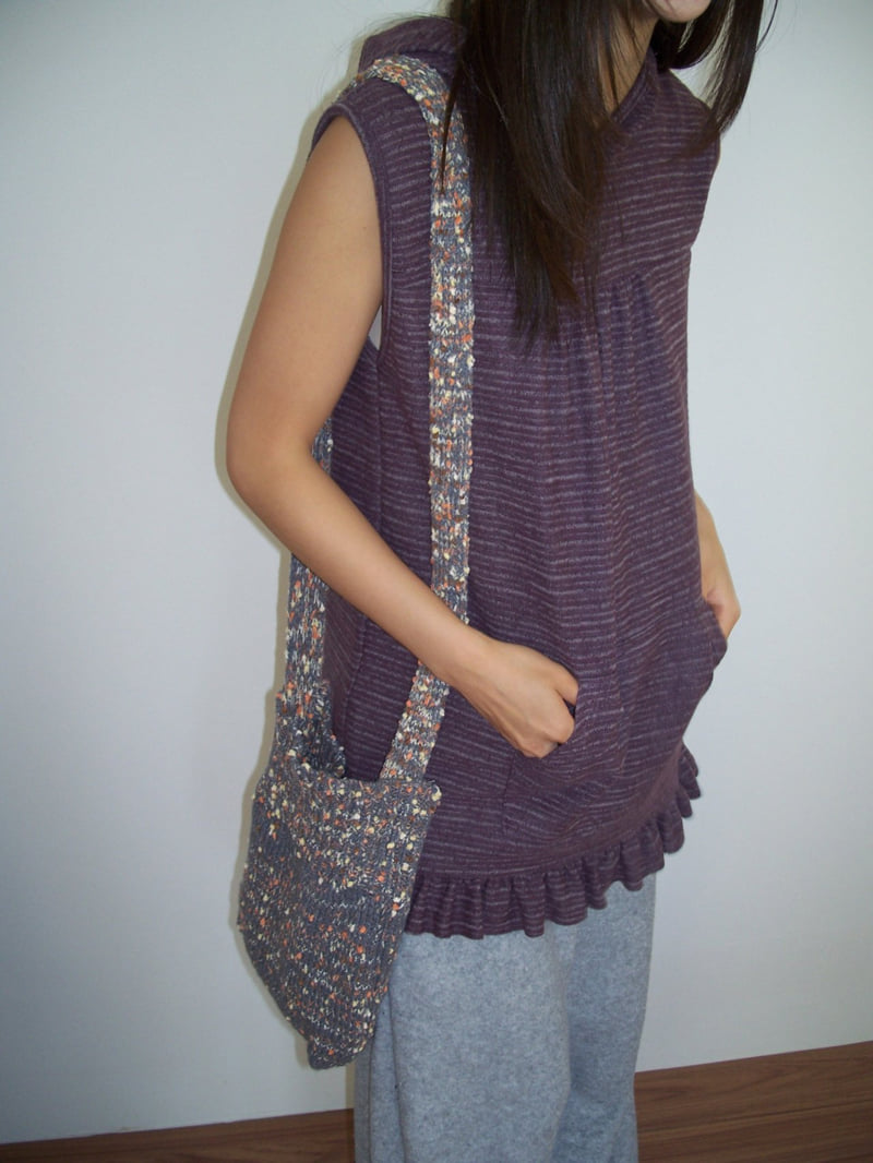 Flash - Korean Women Fashion - #womensfashion - Cozy Knit Bag - 7