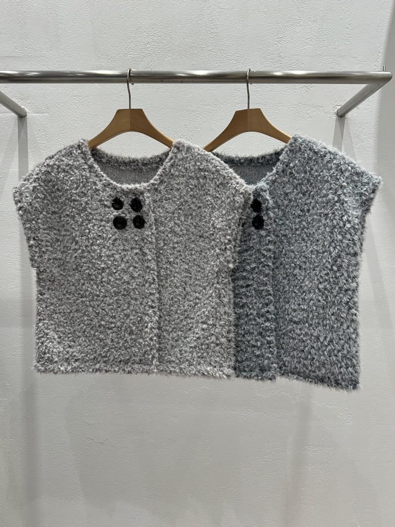 Flash - Korean Women Fashion - #womensfashion - Double Vest Cardigan
