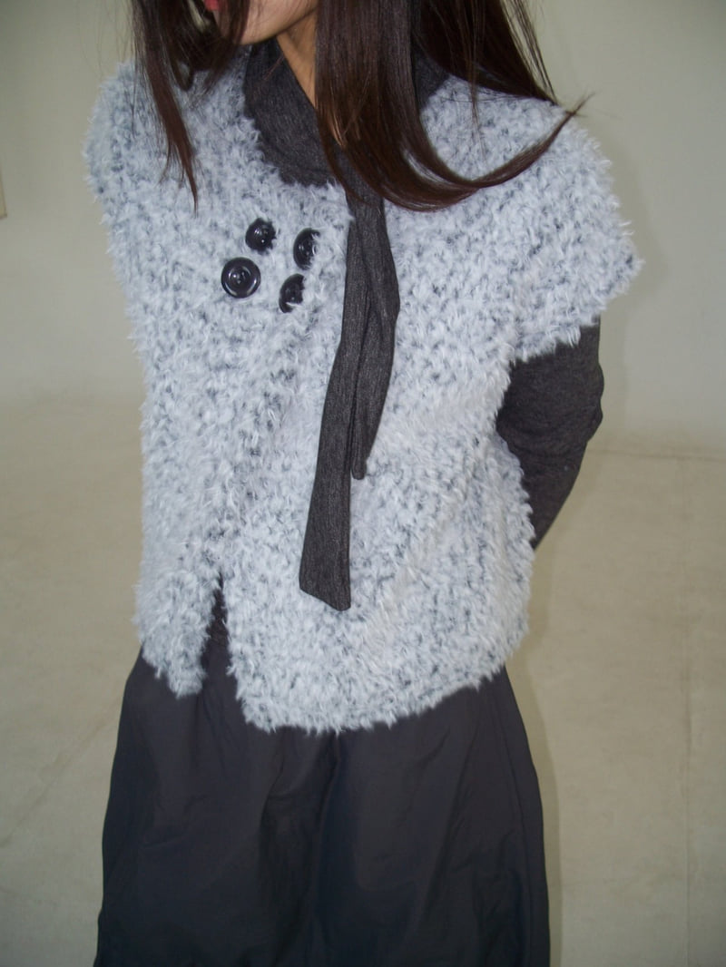 Flash - Korean Women Fashion - #womensfashion - Double Vest Cardigan - 11