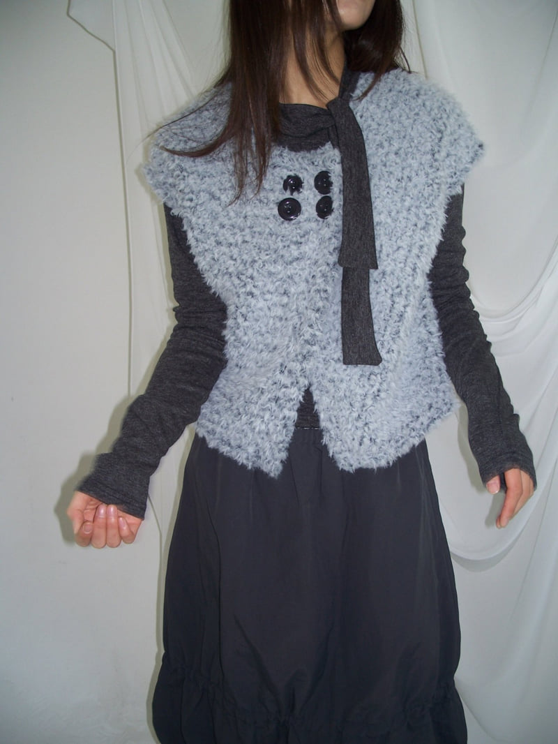 Flash - Korean Women Fashion - #womensfashion - Double Vest Cardigan - 9