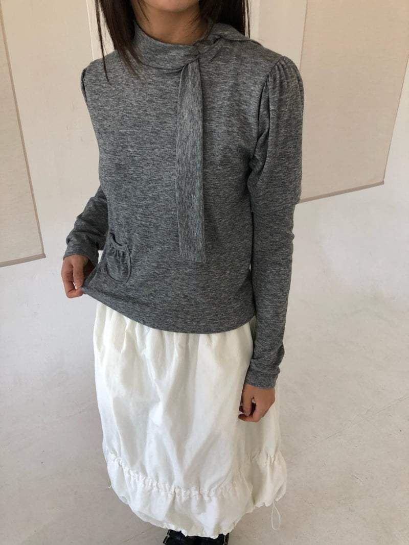 Flash - Korean Women Fashion - #womensfashion - Sweet Puff Tee - 3