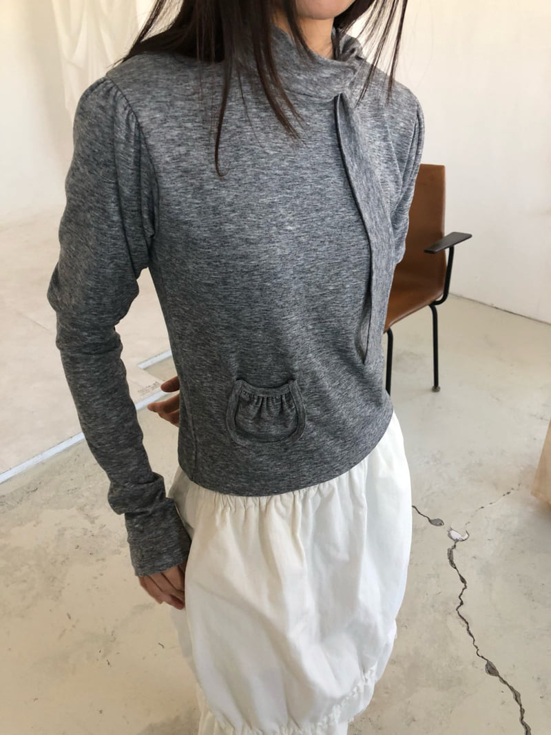 Flash - Korean Women Fashion - #womensfashion - Sweet Puff Tee - 5