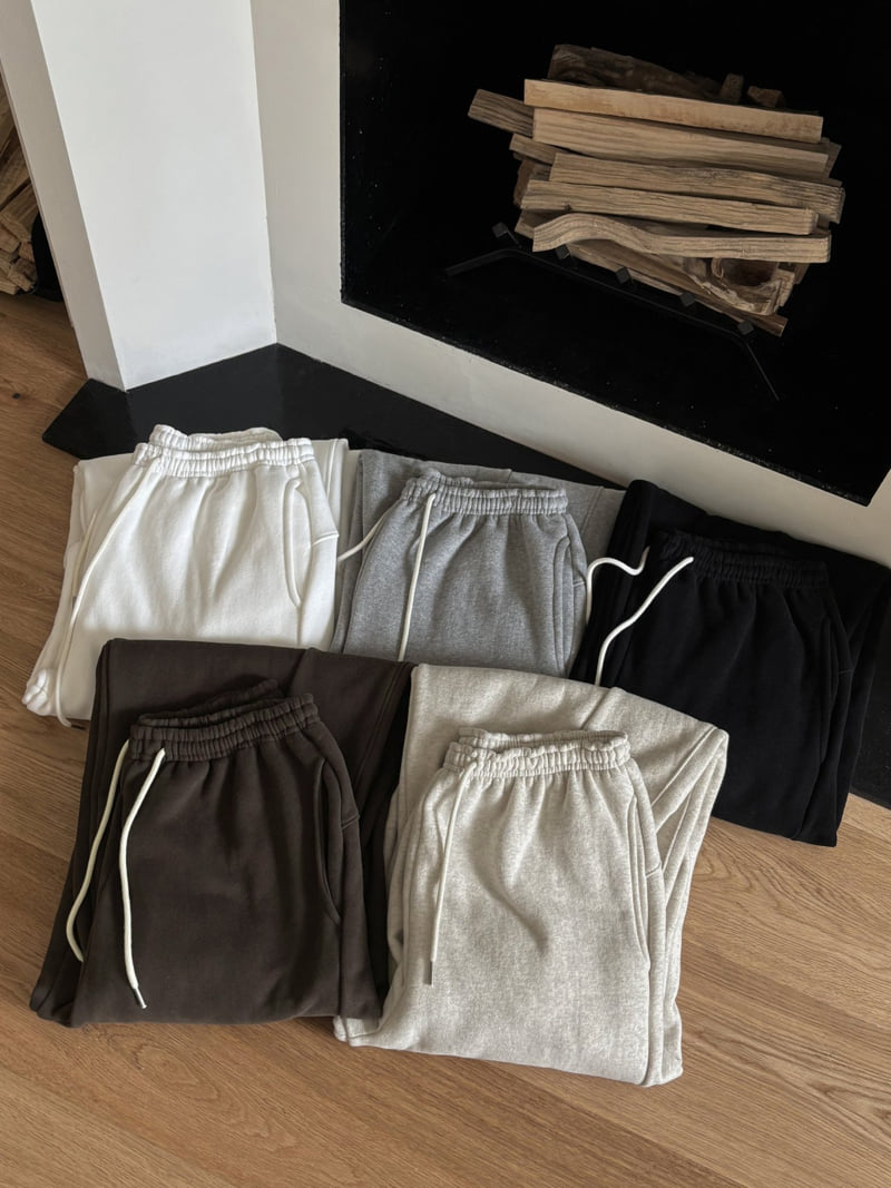 Flatyou - Korean Women Fashion - #momslook - Cozy Double Fleece Pants - 12