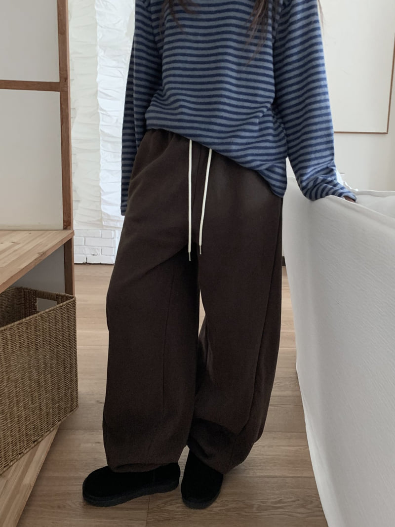 Flatyou - Korean Women Fashion - #womensfashion - Cozy Double Fleece Pants - 4