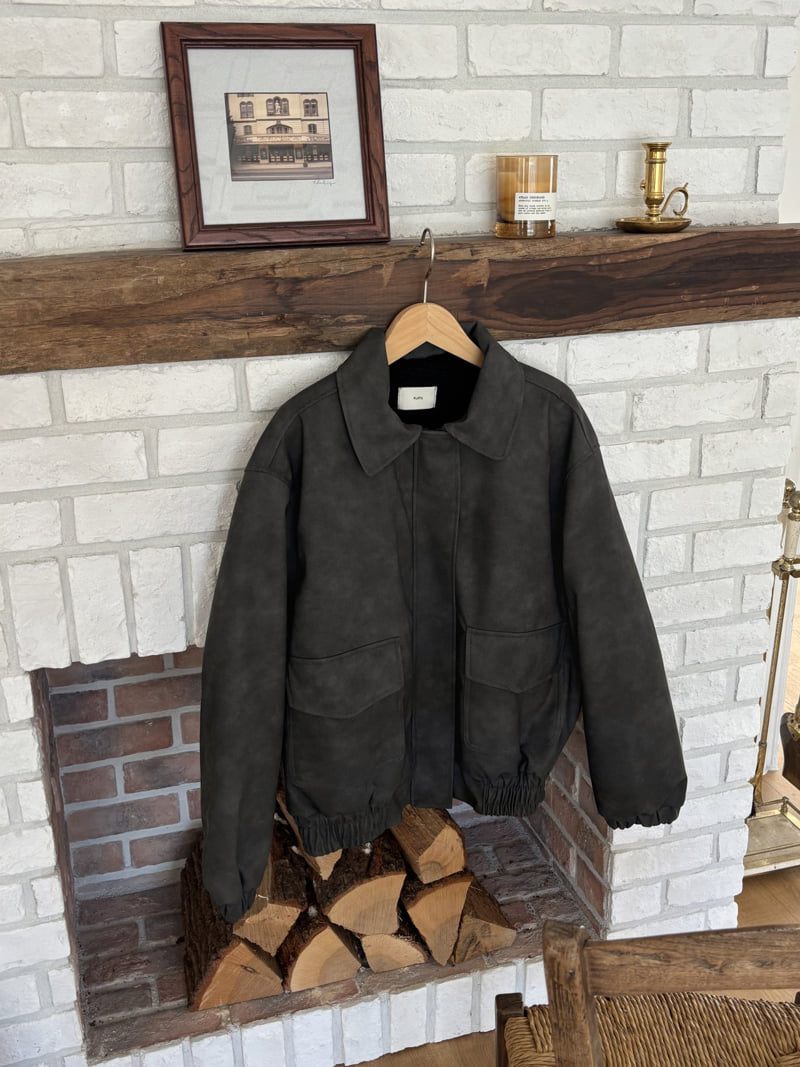 Flatyou - Korean Women Fashion - #momslook - Mild Shearling Blouson - 6