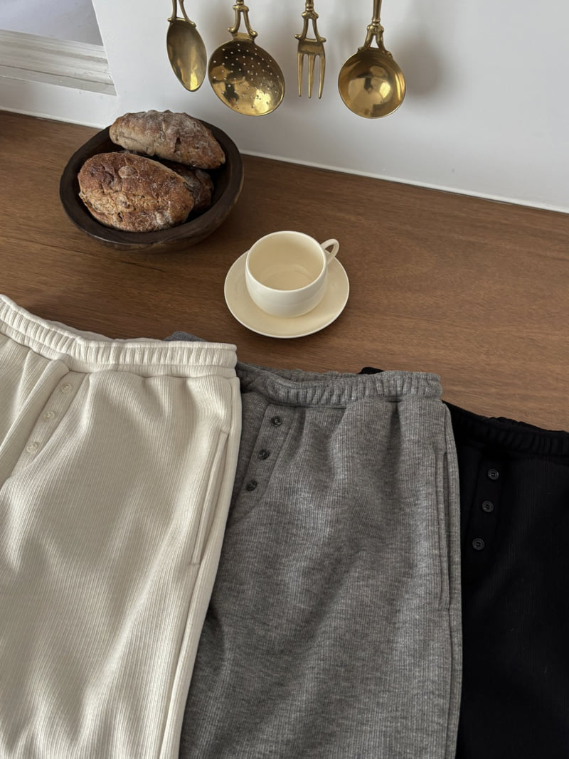 Flatyou - Korean Women Fashion - #momslook - Knit Fleece Pants - 12