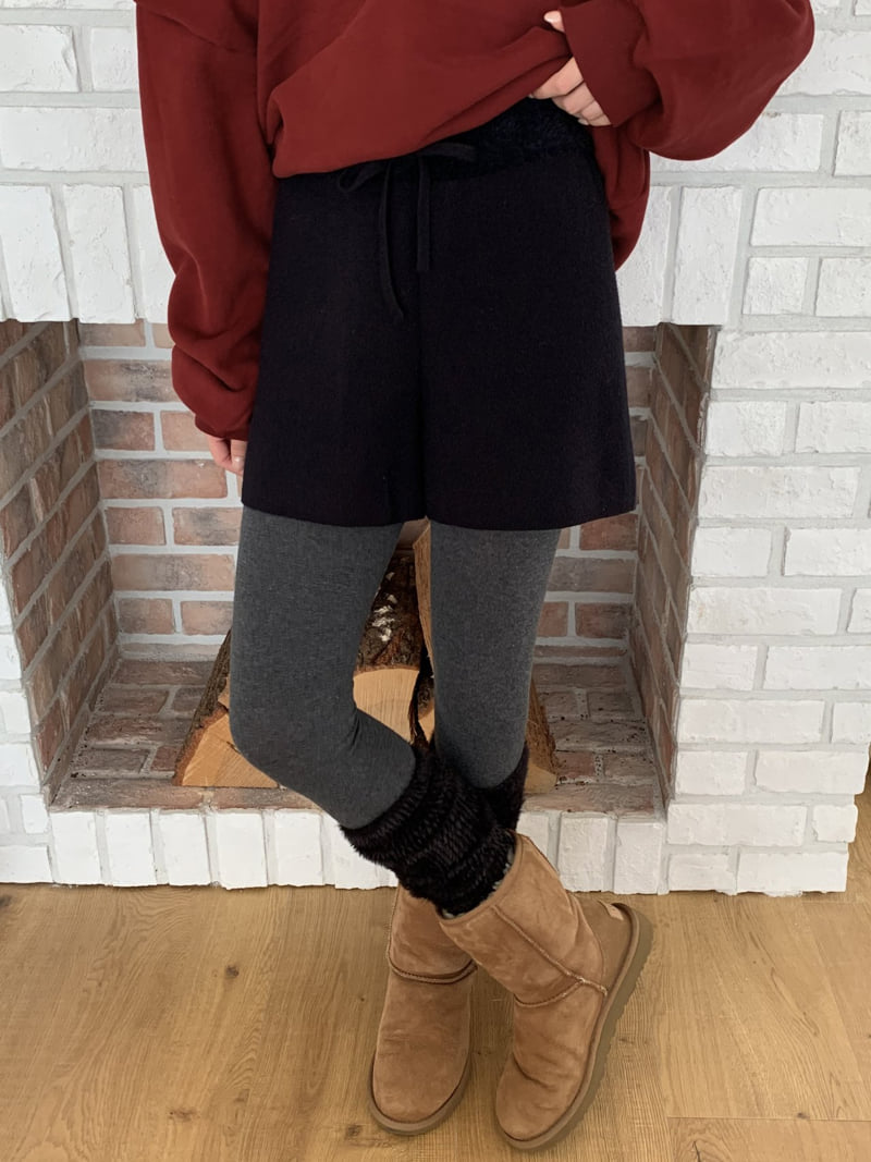 Flatyou - Korean Women Fashion - #momslook - Minimal Soft Knit Pants - 8