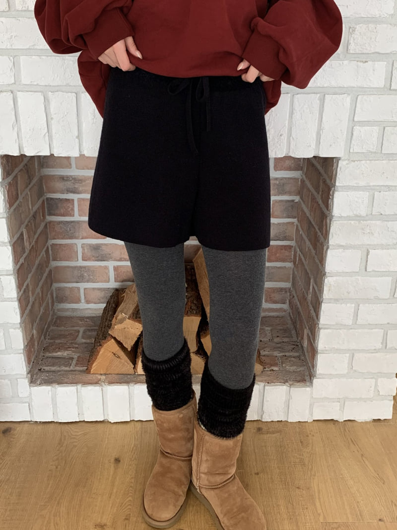Flatyou - Korean Women Fashion - #momslook - Minimal Soft Knit Pants - 9