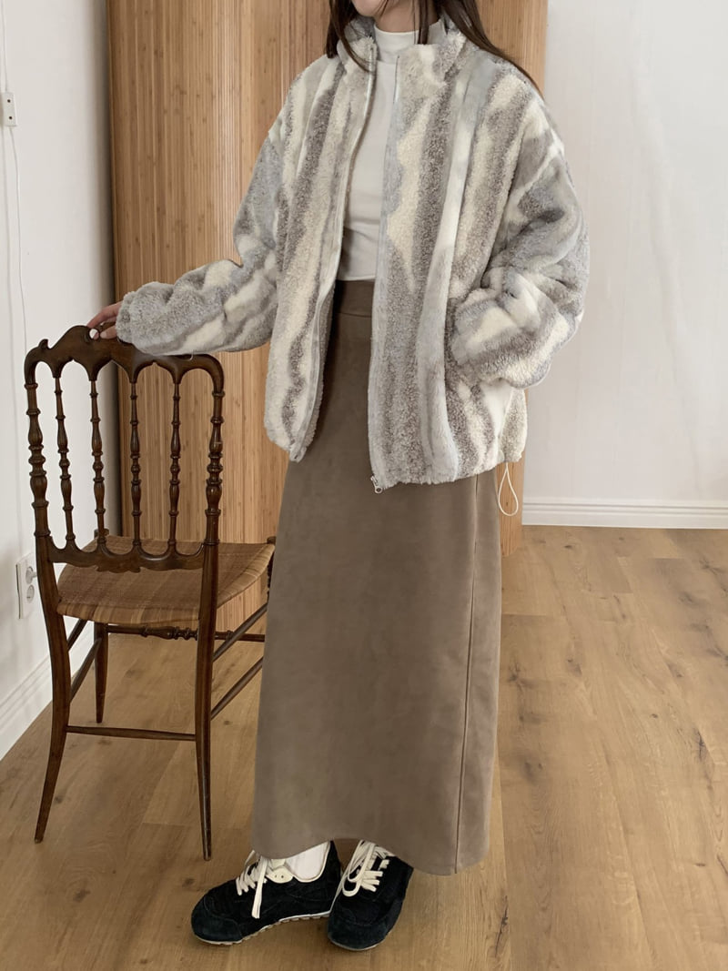 Flatyou - Korean Women Fashion - #womensfashion - Snow Fleece Jumper - 4