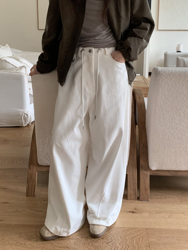Flatyou - Korean Women Fashion - #thelittlethings - Benji Fleece Balloon Pants