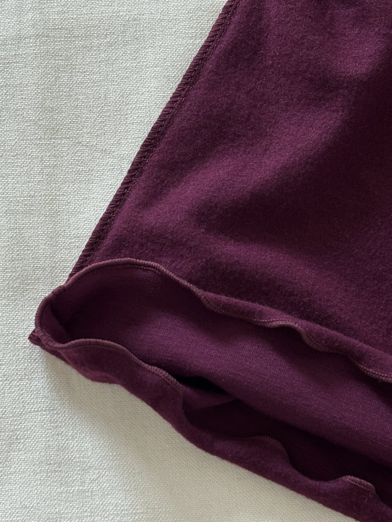 Flatyou - Korean Women Fashion - #womensfashion - Frill Edge Fleece Turtleneck Tee - 6