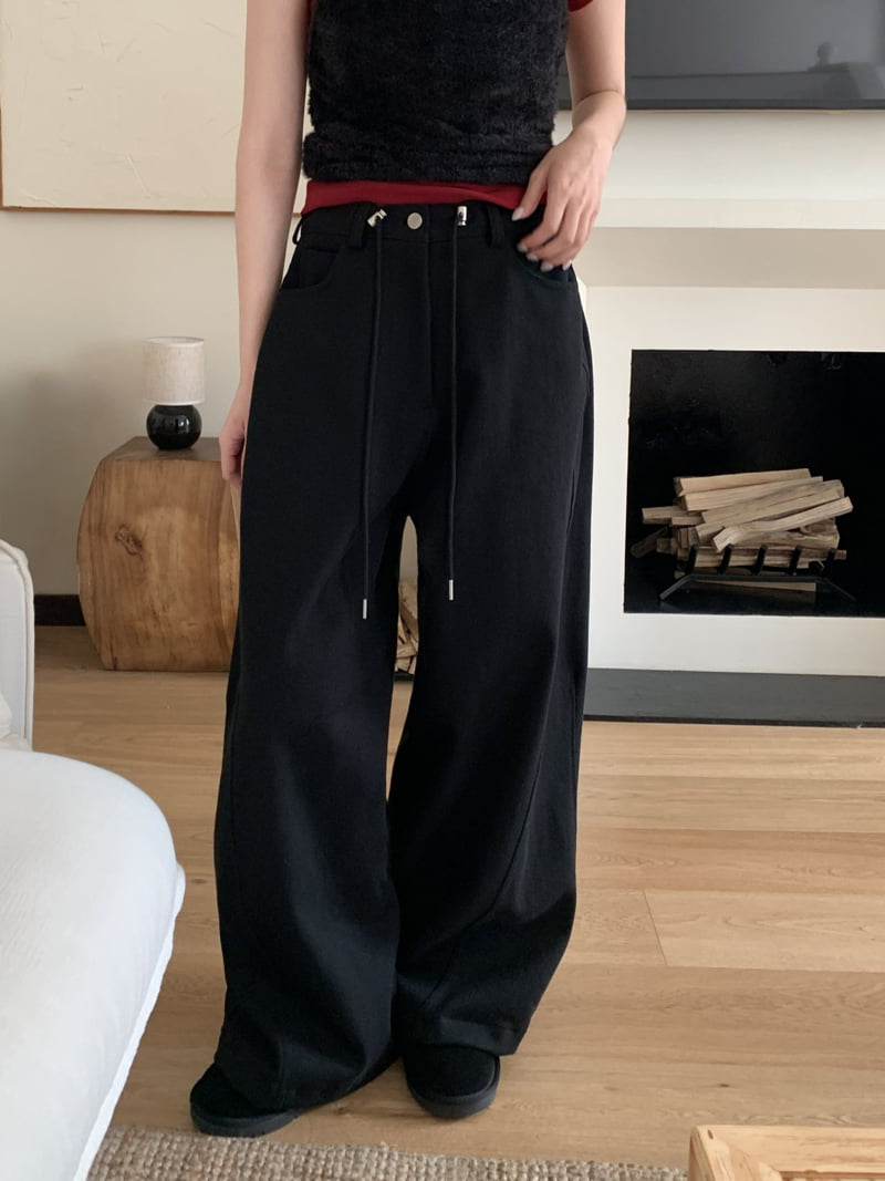 Flatyou - Korean Women Fashion - #womensfashion - Benji Fleece Balloon Pants - 9