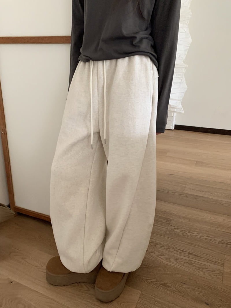 Flatyou - Korean Women Fashion - #womensfashion - Cozy Double Fleece Pants