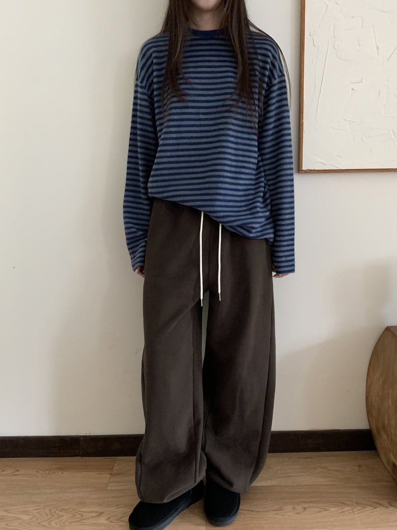 Flatyou - Korean Women Fashion - #womensfashion - Cozy Double Fleece Pants - 5