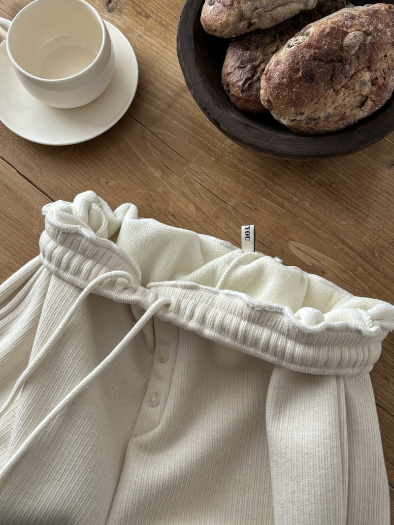 Flatyou - Korean Women Fashion - #womensfashion - Knit Fleece Pants