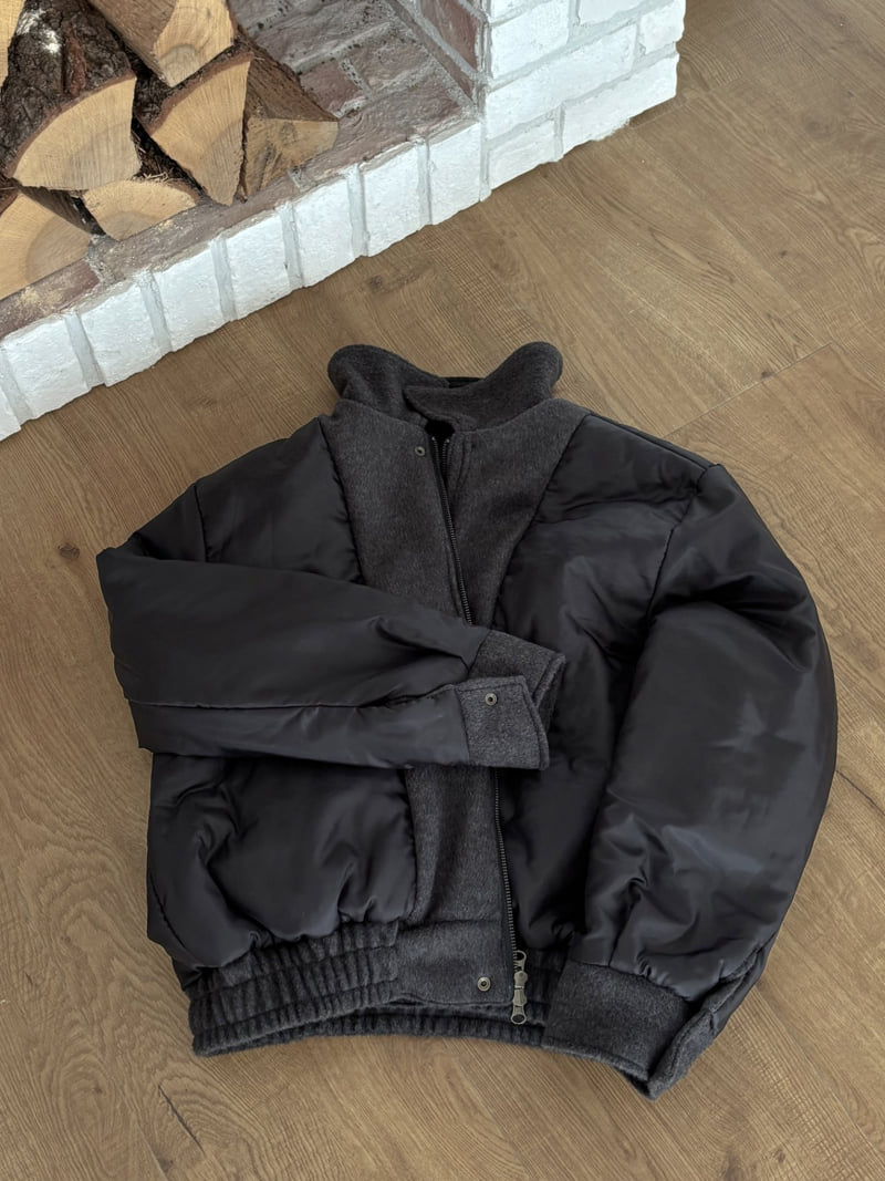Flatyou - Korean Women Fashion - #womensfashion - Mohair Blouson - 6