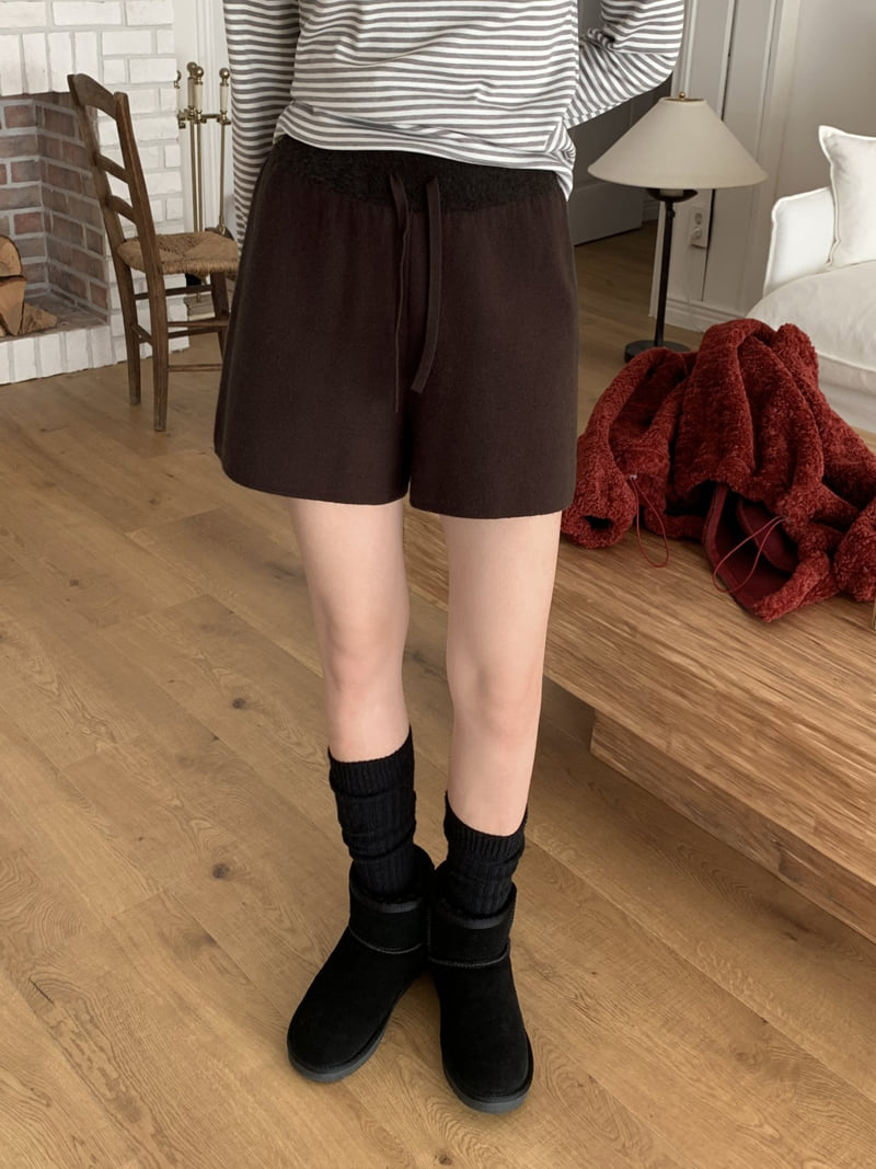 Flatyou - Korean Women Fashion - #womensfashion - Minimal Soft Knit Pants - 5