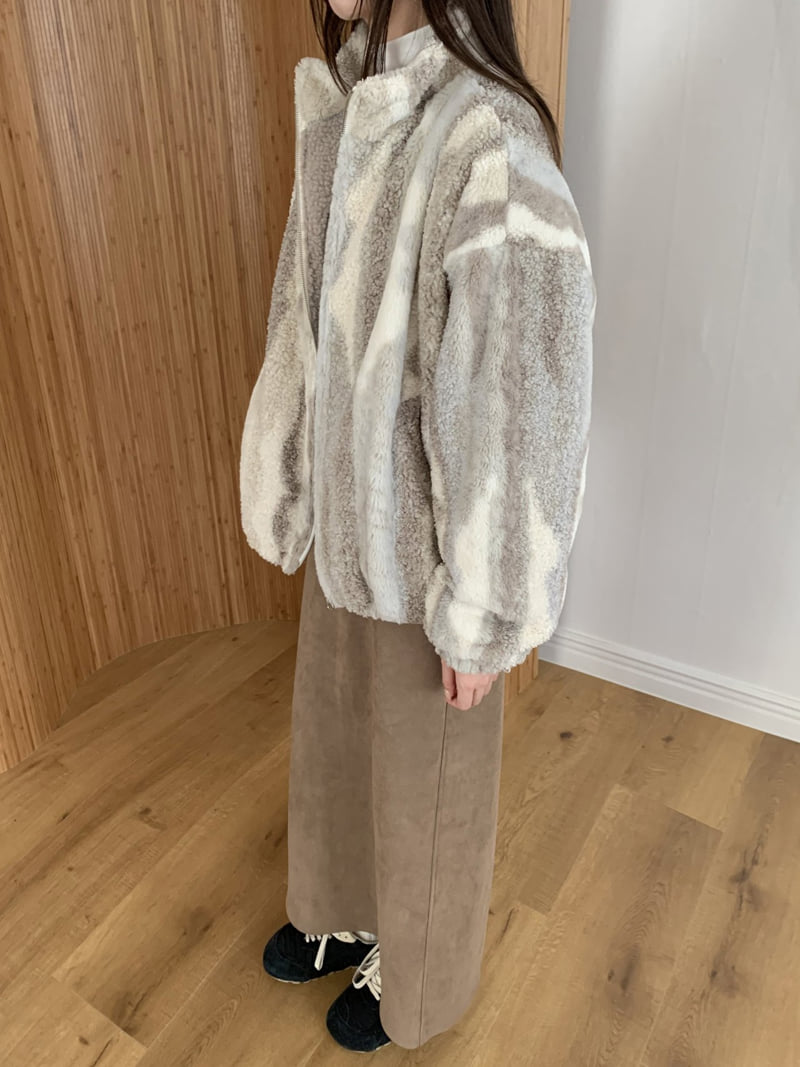 Flatyou - Korean Women Fashion - #womensfashion - Snow Fleece Jumper - 3