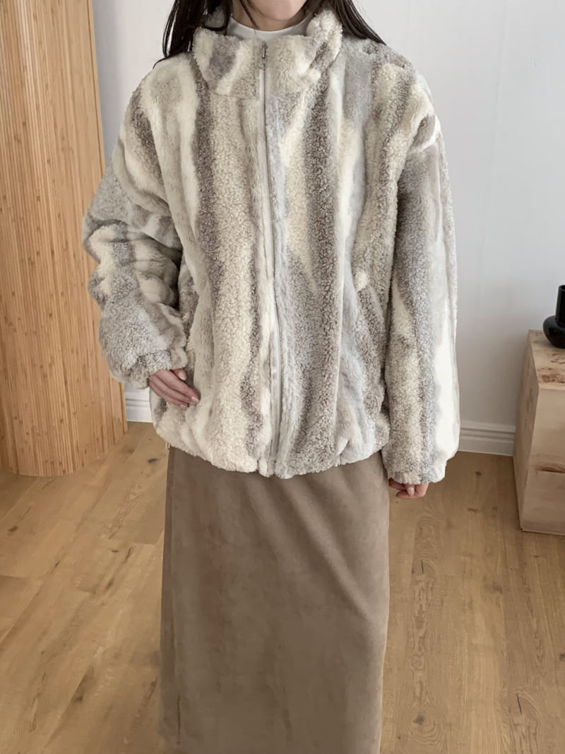 Flatyou - Korean Women Fashion - #womensfashion - Snow Fleece Jumper - 7