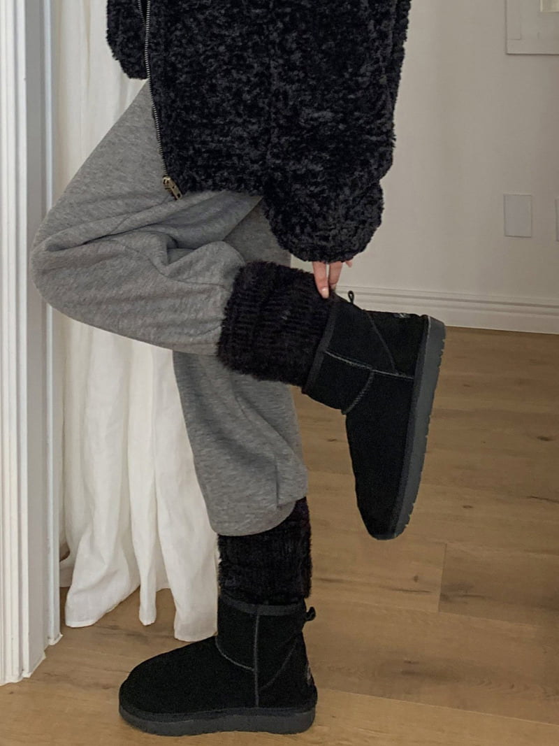 Flatyou - Korean Women Fashion - #womensfashion - Hairy Leg Warmers - 6