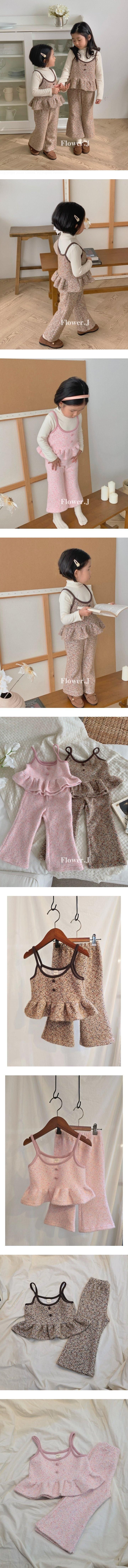 Flower J - Korean Children Fashion - #Kfashion4kids - Muffin Set-up