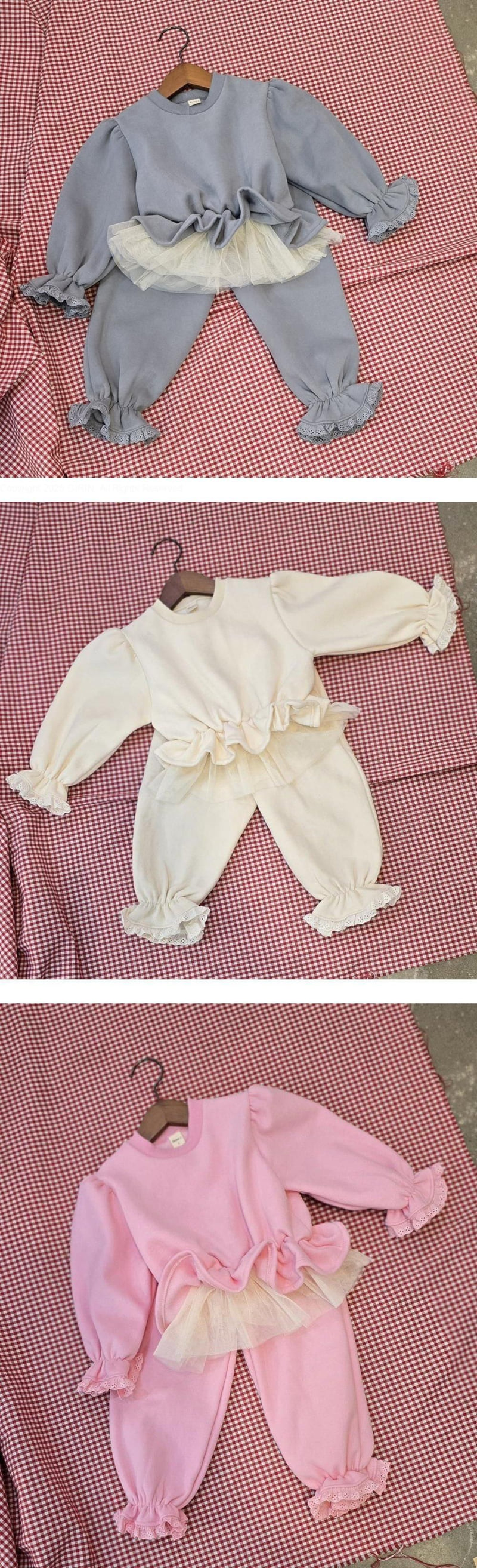Flower J - Korean Children Fashion - #magicofchildhood - Anna Set-up