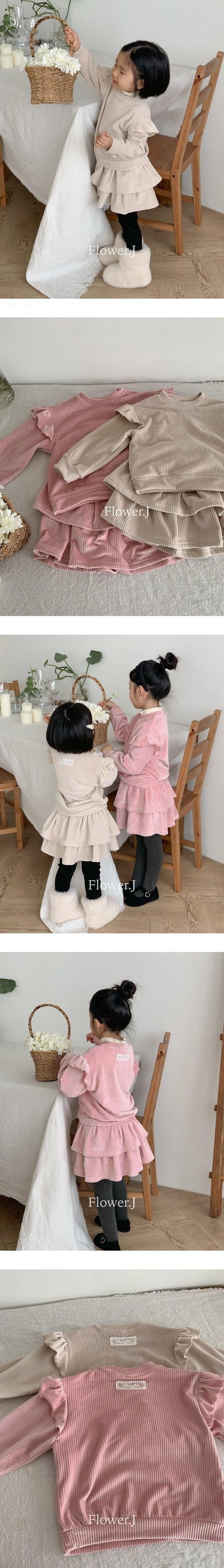 Flower J - Korean Children Fashion - #minifashionista - Roy Two-piece