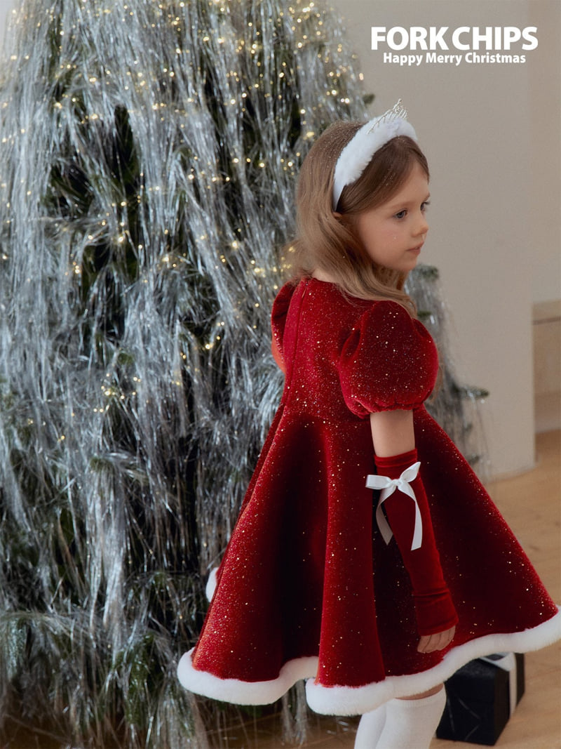 Fork Chips - Korean Children Fashion - #Kfashion4kids - Crystal Dress - 11