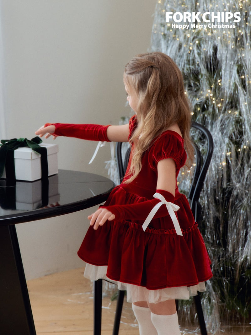 Fork Chips - Korean Children Fashion - #Kfashion4kids - Wonderland Dress - 10