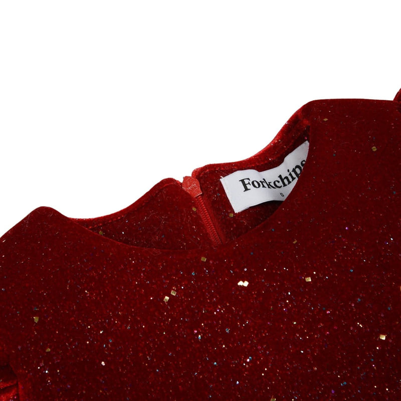 Fork Chips - Korean Children Fashion - #childofig - Crystal Dress - 3