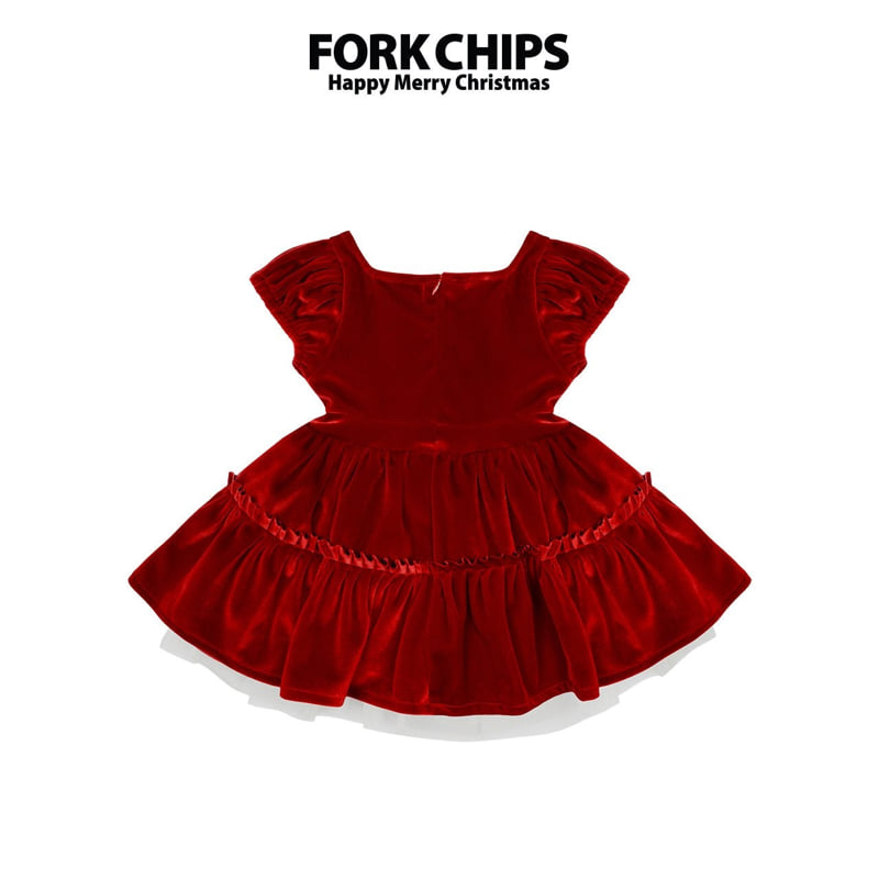 Fork Chips - Korean Children Fashion - #childofig - Wonderland Dress - 2