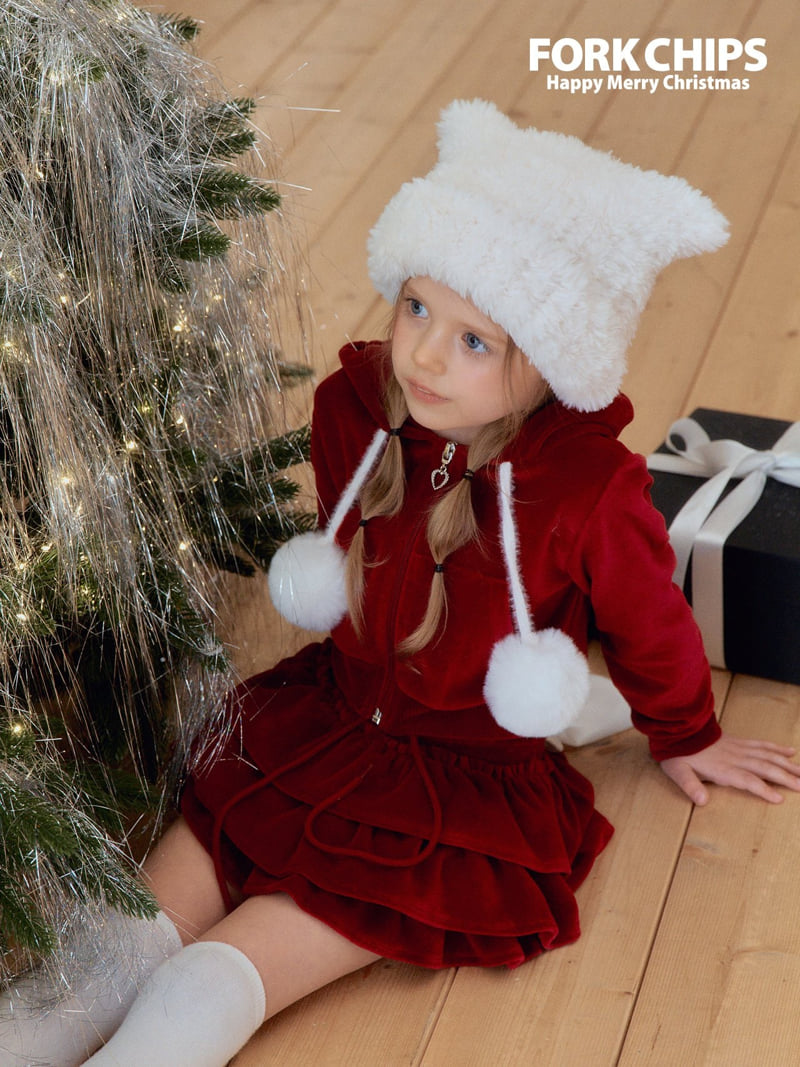 Fork Chips - Korean Children Fashion - #childrensboutique - Snow Beanie - 6