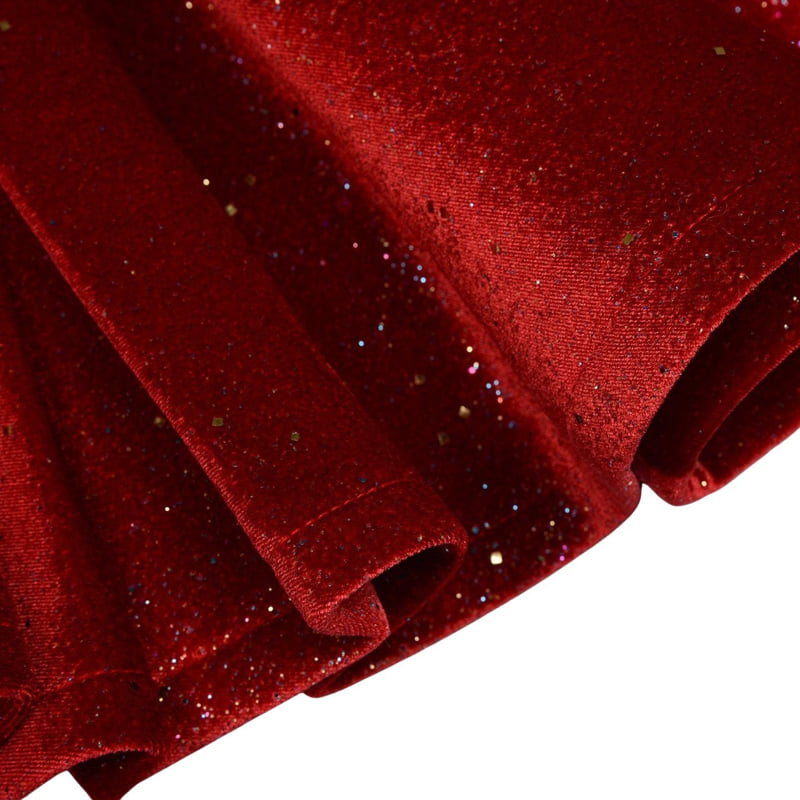 Fork Chips - Korean Children Fashion - #designkidswear - Twinkle Velvet Skirt - 4