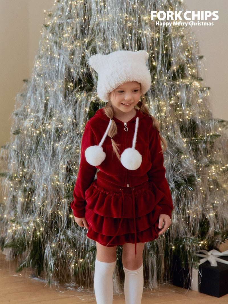 Fork Chips - Korean Children Fashion - #fashionkids - Snow Beanie - 9